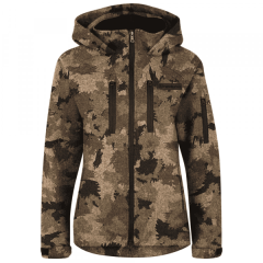 Kernige Damen Camo Lodenjacke Hedlund Leka Pro Silent Forest / TOP QUALITÄT UND PREISLEISTUNG