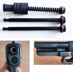 Stahl Federführungsstange Glock 17 / 9mm PAK