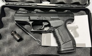 Walther P99 brüniert Gaspistole
