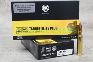 RWS Target Elite Plus 308 Win. 168gr. 10,9g 20 Stück 2403867