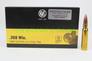RWS Target Elite Plus 308 Win. 154gr. 10,0g 20 Stück 2408632