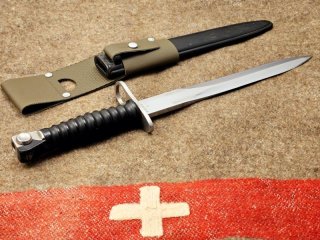 Schweizer Armee Bajonett Sturmgewehr 57 STGW57 SIG510