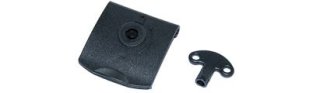 1.1, 016136 ANSCHÜTZ Kofferschnalle Klappe + Schlüssel für ANSCHÜTZ MEGA Koffer