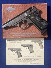 Walther PP Manurhin Kaliber .22lr in OVP mit BS Stempel