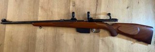BRIGANT Repetierbüchse 8x57 IS – mit Ringmontage für Gläser mit 30 mm Mittelrohrdurchmesser