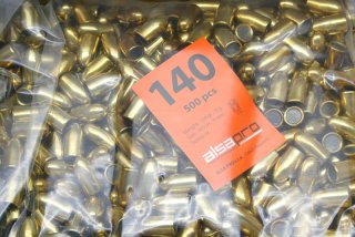 500 Stück ALSA PRO FMJ Vollmantel RN Rundkopf Geschosse .355 9mm Luger 9x19 140gr 9g Full Metal Jack