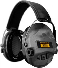 Limited Night Camo Special Edition - Sordin Supreme Pro-X LED Kapsel-Gehörschutz aktiv