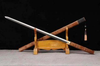 BAMBUS SHIRASAYA LUX SHINKEN SAMURAISCHWERT HANDGEFERTIGT!!!