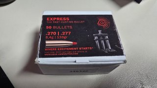 50St. Geco 270|.277 - 8,4g. / 130gr. Express Geschosse
