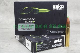 Sako Powerhead Blade 9,3x62 230gr. 14,9g 20 Stück 133002044