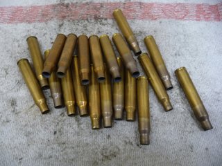 Konvolut, bestehend aus Hülsen im Kaliber 7 x 64