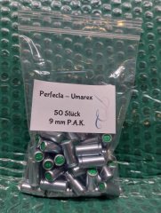 50 Platzpatronen 9mm P.A.K. Perfecta - Umarex