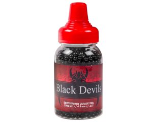 BB BBs BB's Stahlrundkugeln Black Devil Devil's Devils 4,5 mm (.177) 1500 Stück 0,35 gram 5,23 grain