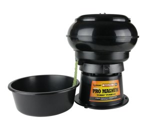 LYMAN 2500 PRO-MAGNUM AUTO-FLO Turbo Tumbler Black Hülsenpoliergerät 220V Hochleistungsmotor 1000 Hü