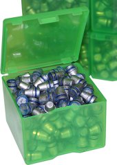MTM CAST Bullet Box - 2er Pack > Zwei x Aufbewahrungsbox für Geschosse > NEU #CAST1-16 "Clear Green"