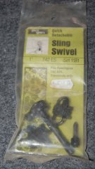 Uncle Mike`s Sling Swivel 1" 742 ES SET 1181 Fits Remington 742 ADL