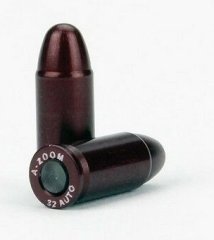 5x A-ZOOM Pufferpatronen/Exerzierpatrone #15153 - .32Auto/7,65Browning/.32ACP Walther PPK; Jagdkurs