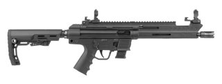 GSG-9 Sport Compact Schwarz 9mm Luger - Selbstladebüchse PCC SLB 9x19 10.5'' Lauf + GhostSight Pica