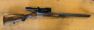 ANSCHAUEN LOHNT: SAUER & SOHN DRILLING MOD. 3000 7X65R 16/70 GUTER ZUSTAND MIT ZEISS ZF 6X42