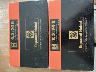 RWS 9,3x74R H Mantel 40 Stück ungeöffnet