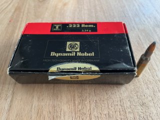 RWS .222 Rem Teilmantel 10 Stück