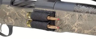 Patronenhalter mit Klett z.B. Bergara BA13, Merkel K5, Blaser K95 schwarz