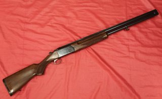 Hubertus Bockdoppelflinte 16/70 Einabzug kurzer Schaft