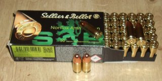 50 Deko Dekopatronen S&B 9mm Para / 9X19 / 9mm Vollmantel Original Hülsen u. Originalverpackung