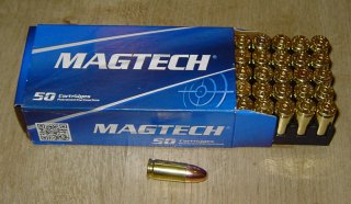 50 Deko Dekopatronen MAGTECH 9mm Para / 9X19 / 9mm Vollmantel Original Hülsen u. Originalverpackung