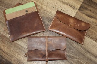 Echtleder dokuenten tasche.für schützenbuch oder dergleichen.