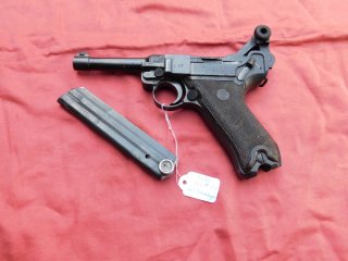 Pistole P08 DWM 1915, sehr guter Lauf, Kal. 9 mm Luger