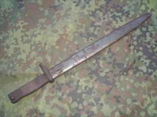 Deutsches Ersatzbajonett 1. Weltkrieg frisch vom Dachboden