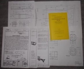 FG42 Fallschirmjägergewehr (3 Zeichnungen, Erprobungsbericht 1943 & Dienstanweisung Waffen-Handbuch)