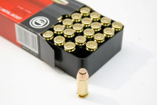 50 Sch. GECO .40 S&W FMJ Flat Nose Vollmantel Flachkopf Munition 11.7g 180gr | IPSC hohe Präzision