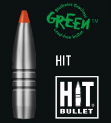 50 St. NEUE RWS Geschosse HIT BLEIFREI ähnl. BARNES TTSX .308 Cal 30 9,7g 150gr Deformation GREEN
