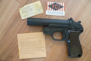Signalpistole / Leuchtpistole Geco P2 BW Kal. 4