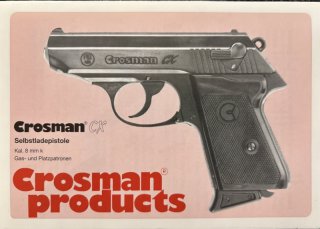Bedienungsanleitung für die Schreckschuss-Pistole CROSMAN CX