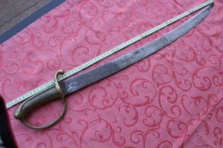 Frankreich. Marine Säbel. Hersteller "Coulaux Frères à Klingenthal."