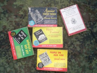 Antiquarisches Buch: Konvolut US Tornisterschriften 2. Weltkrieg