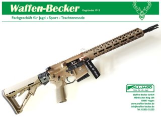 Selbstladebüchse Schmeisser AR15 M4FL Kal. .223Rem. 14,5" FDE -NEUWARE-