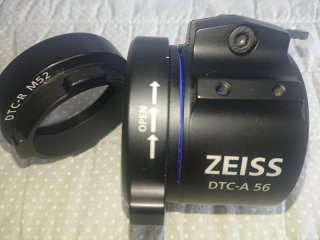 Zeiss Klemmadapter 50mm Objektivdurchmesser mit Ring für Vorsatzgerät 52mm