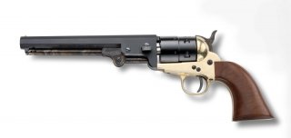 1851 Navy Messingrahmen Kal. 9 mm R.Knall Schreckschuss-Westernrevolver