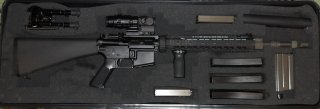 Vipertech Mk-12 Mod1 GBBR, mit viel Zubehör und Waffenkoffer