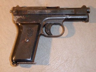 Mauser Taschenpistole. Kal. 6,35 mm.