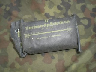 Verbandspäckchen für die Deutsche Wehrmacht