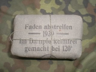 Verbandspäckchen für die Deutsche Wehrmacht