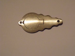 Mountain Rifle Patchbox / German Silver