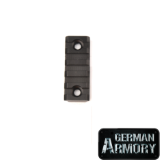 Picatinnyrail Picatinnyschiene Shorty für Keymod Systeme 5 Slots AR15 AR10 AK47 tactical AK74