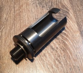 Schalldämpferadapter 1/2 x 20 UNF 1/2 x 28 UNEF Gewinde Ruger Mark Mk. 2/3/4 II/III/IV .22lfb