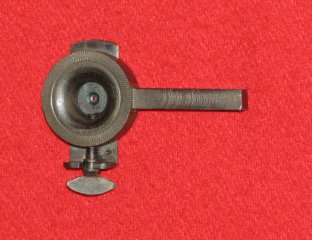 Originaler Vorderlader - Diopter seitlich verstellbar